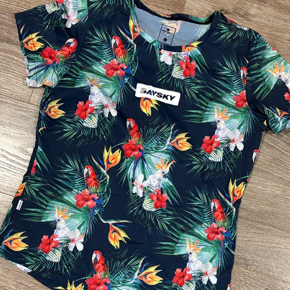 SAYSKY Clean Combat Paradise Flowers T-shirt